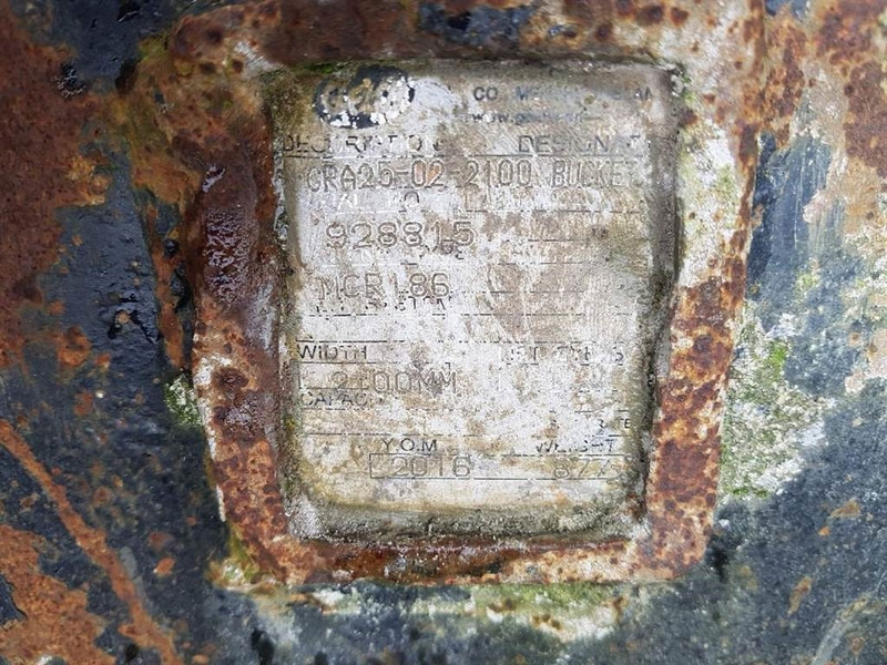 GEITH MCR 186-2,10 mtr-Bucket/Tieflöffel/Dichte bak - 버킷 : 사진 3 GEITH MCR 186-2,10 mtr-Bucket/Tieflöffel/Dichte bak - 버킷 : 사진 3