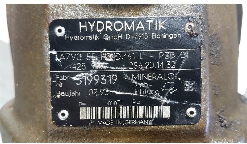 Hydromatik A7VO55HD1D/61L - Load sensing pump - 유압 : 사진 4 Hydromatik A7VO55HD1D/61L - Load sensing pump - 유압 : 사진 4