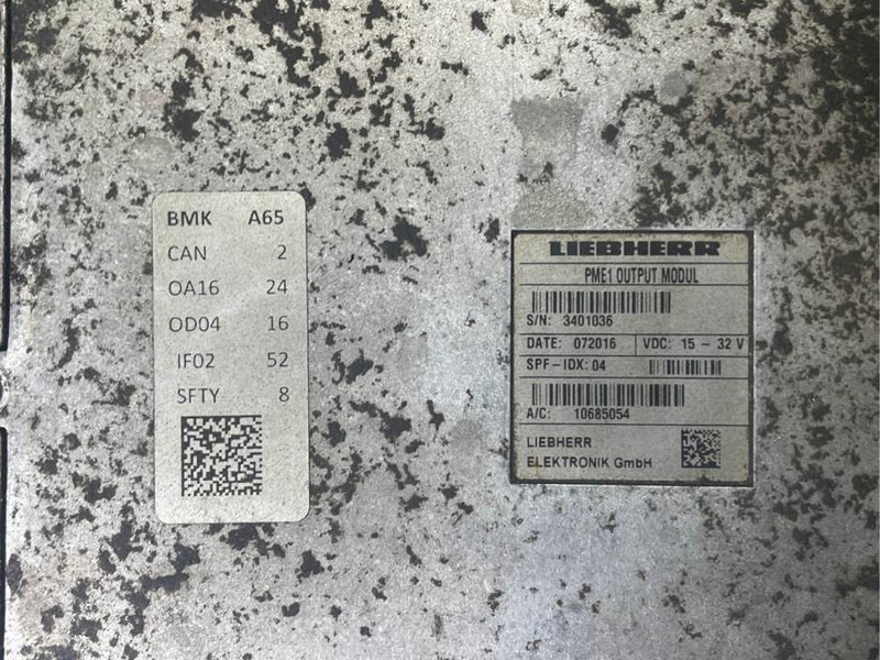 Liebherr A924C-PME1 OUTPUT-ECU/Control box/Steuermodul - 전기 설비 건설기계 용 : 사진 4 Liebherr A924C-PME1 OUTPUT-ECU/Control box/Steuermodul - 전기 설비 건설기계 용 : 사진 4