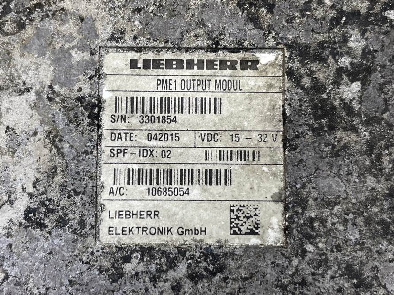 Liebherr LH24M-10685054-PME1-BMK A61-ECU/Control box - 전기 설비 건설기계 용 : 사진 4 Liebherr LH24M-10685054-PME1-BMK A61-ECU/Control box - 전기 설비 건설기계 용 : 사진 4