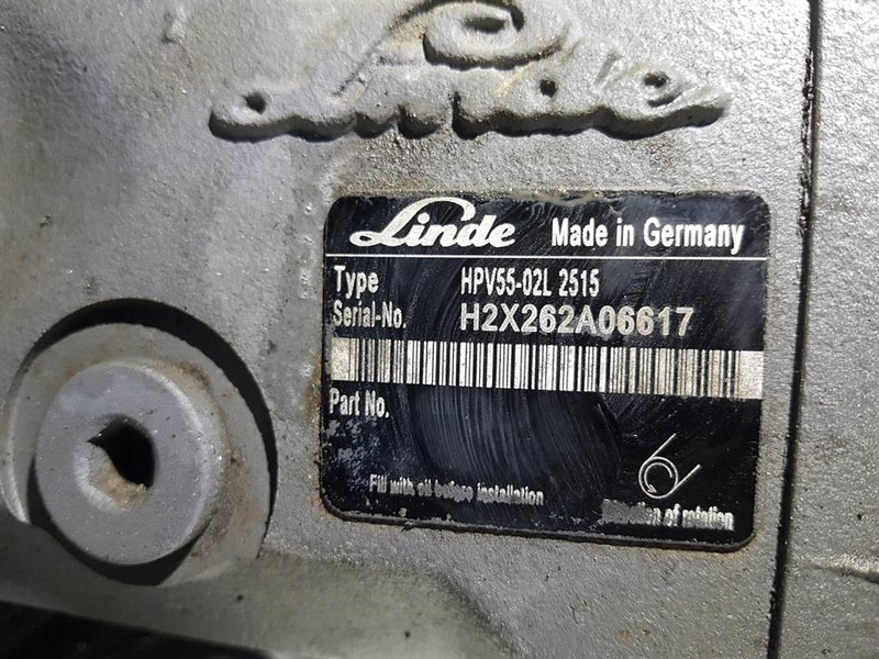 Linde HPV55-02L - Vögele - Drive pump/Fahrpumpe/Rijpomp - 유압 : 사진 3 Linde HPV55-02L - Vögele - Drive pump/Fahrpumpe/Rijpomp - 유압 : 사진 3