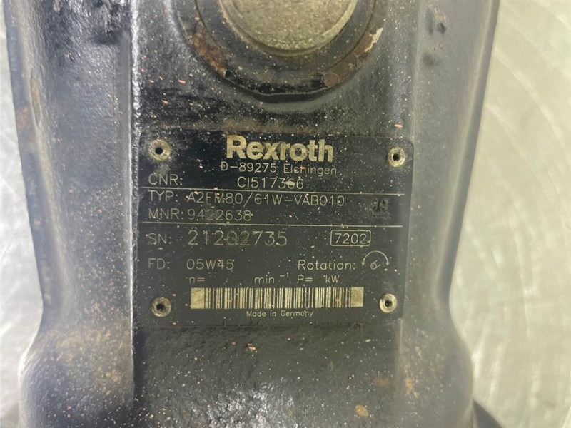 Manitou 160ATJ-Rexroth A2FM80/61W-Drive motor/Fahrmotor - 유압 건설기계 용 : 사진 4 Manitou 160ATJ-Rexroth A2FM80/61W-Drive motor/Fahrmotor - 유압 건설기계 용 : 사진 4