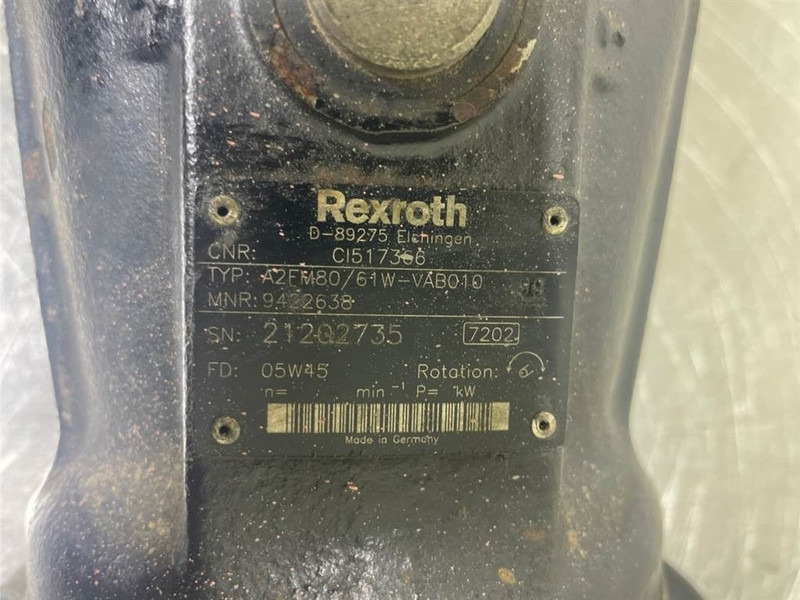 Manitou 160ATJ-Rexroth A2FM80/61W-Drive motor/Fahrmotor - 유압 건설기계 용 : 사진 4 Manitou 160ATJ-Rexroth A2FM80/61W-Drive motor/Fahrmotor - 유압 건설기계 용 : 사진 4