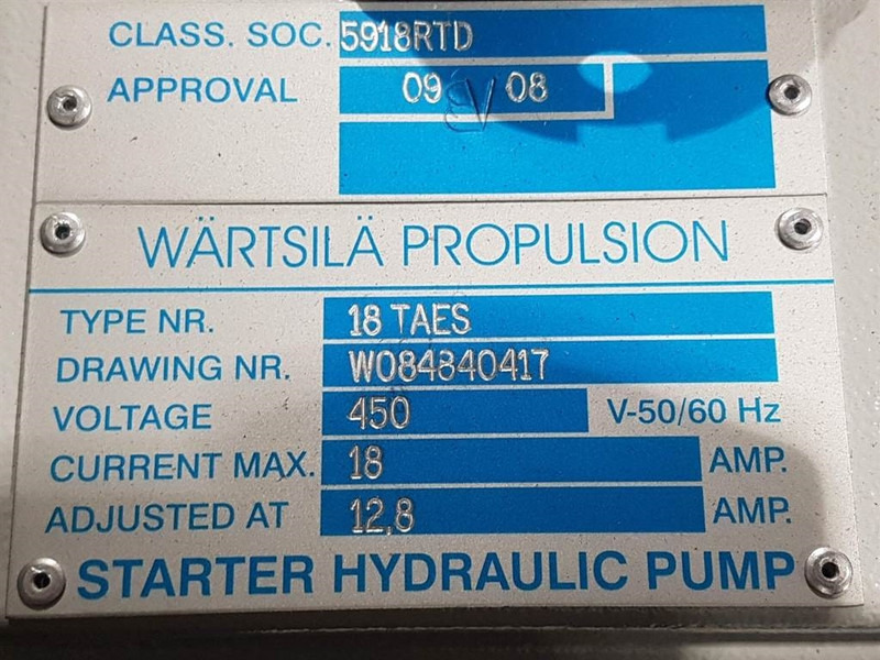 Parker 26kW (2x 13kW)-Hydraulic unit/Hydraulik aggregate - 유압 건설기계 용 : 사진 4 Parker 26kW (2x 13kW)-Hydraulic unit/Hydraulik aggregate - 유압 건설기계 용 : 사진 4