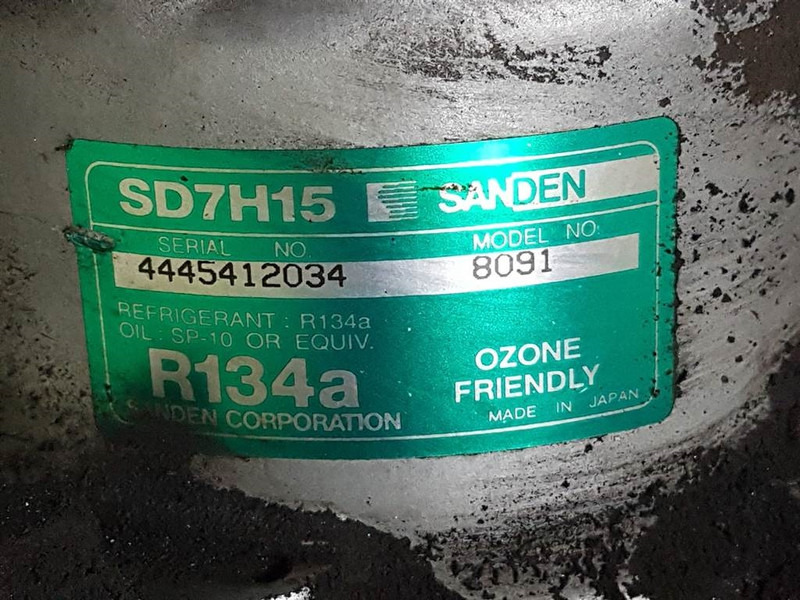 SANDEN SD7H15-8091-Compressor/Kompressor/Aircopomp - 에어컨 건설기계 용 : 사진 4 SANDEN SD7H15-8091-Compressor/Kompressor/Aircopomp - 에어컨 건설기계 용 : 사진 4