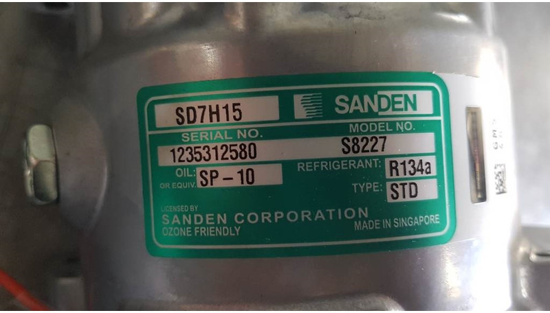 SANDEN SD7H15-S8227-Compressor/Kompressor/Aircopom - 엔진 및 부품 건설기계 용 : 사진 3 SANDEN SD7H15-S8227-Compressor/Kompressor/Aircopom - 엔진 및 부품 건설기계 용 : 사진 3