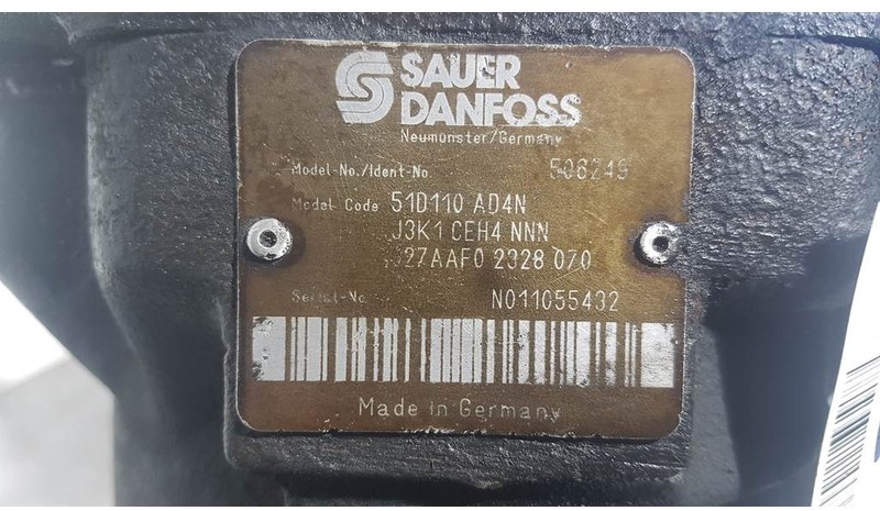 Sauer Danfoss 51D110AD4N-Drive motor/Fahrmotor/Rijmotor - 유압 : 사진 3 Sauer Danfoss 51D110AD4N-Drive motor/Fahrmotor/Rijmotor - 유압 : 사진 3