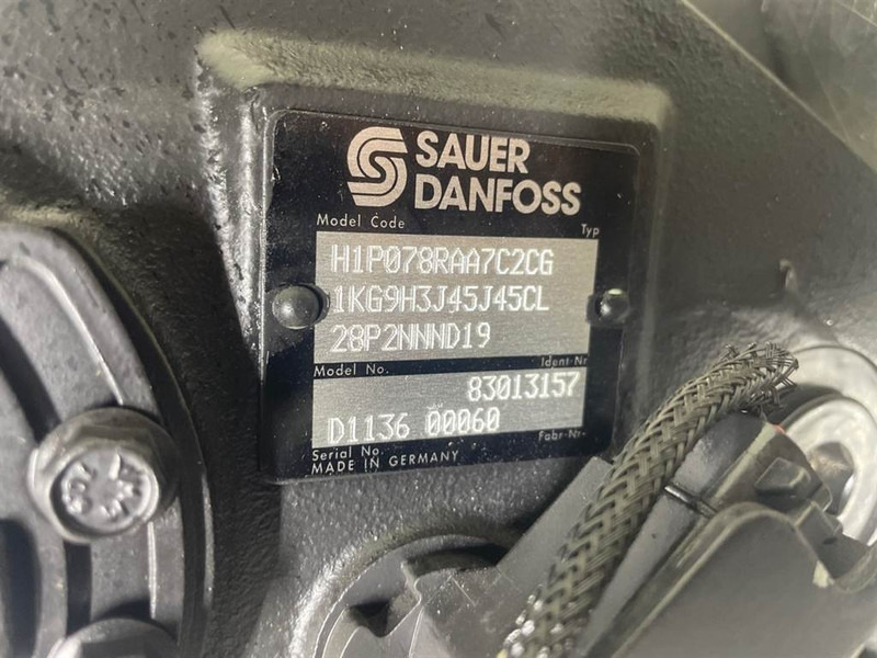Sauer Danfoss H1P078R-83013157-Drive pump/Fahrpumpe/Rijpomp - 유압 건설기계 용 : 사진 4 Sauer Danfoss H1P078R-83013157-Drive pump/Fahrpumpe/Rijpomp - 유압 건설기계 용 : 사진 4