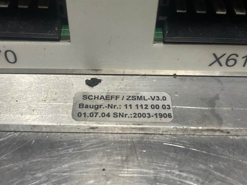 Terex Schaeff 5322000003-ZSML-V3.0-Control box/Steuermodul - 전기 설비 건설기계 용 : 사진 4 Terex Schaeff 5322000003-ZSML-V3.0-Control box/Steuermodul - 전기 설비 건설기계 용 : 사진 4