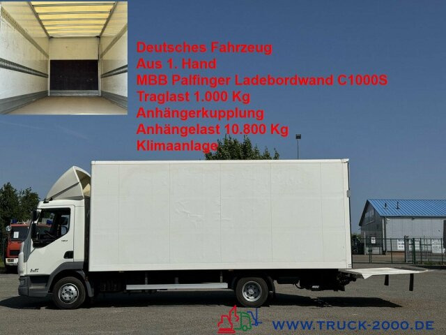 DAF LF 180 MBB Palfinger LBW 1.000 Kg + AHK + Klima - 박스 밴 : 사진 1 DAF LF 180 MBB Palfinger LBW 1.000 Kg + AHK + Klima - 박스 밴 : 사진 1
