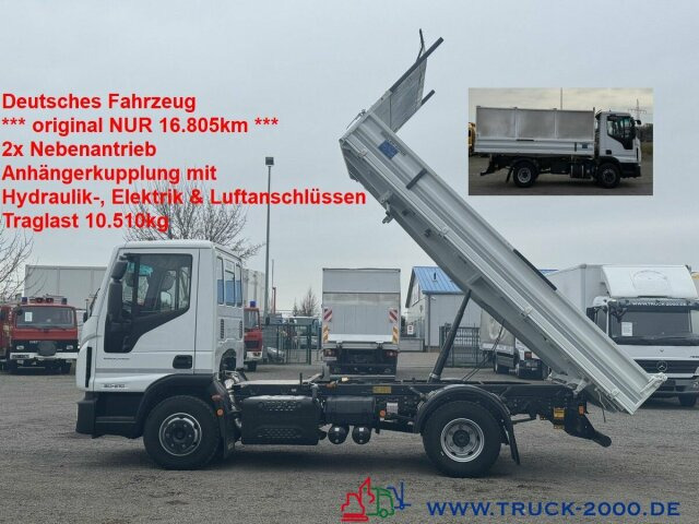 Iveco 80-210 Meiller 3 Seiten 3 Sitze AHK NUR 16 TKM - 덤프트럭 : 사진 1 Iveco 80-210 Meiller 3 Seiten 3 Sitze AHK NUR 16 TKM - 덤프트럭 : 사진 1