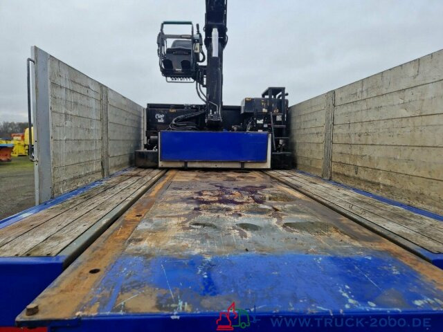 Kennis Hiab Roll-Kran 36t. Nutzlast Lenkachsen - 드롭사이드/ 플랫베드 세미 트레일러 : 사진 2 Kennis Hiab Roll-Kran 36t. Nutzlast Lenkachsen - 드롭사이드/ 플랫베드 세미 트레일러 : 사진 2