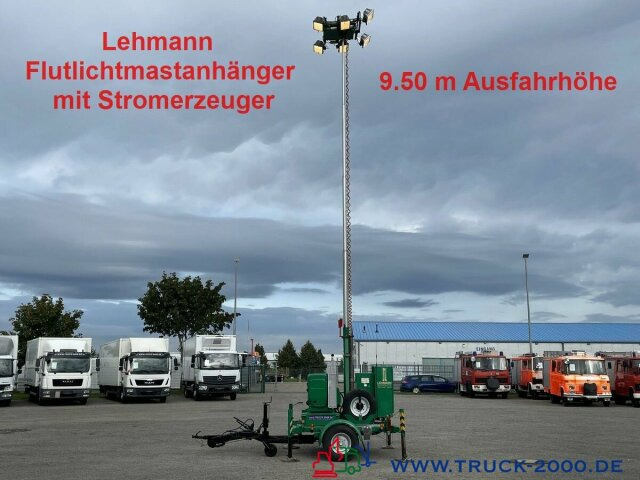 Lehmann Lichtmastanhänger + 20 kVA Stromerzeuger - 조명 타워 : 사진 1 Lehmann Lichtmastanhänger + 20 kVA Stromerzeuger - 조명 타워 : 사진 1