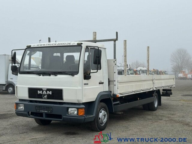 MAN 10.163 Lange Pritsche 7.10m 3 Sitzer Nur 217TKM - 드롭사이드/ 플랫베드 트럭 : 사진 5 MAN 10.163 Lange Pritsche 7.10m 3 Sitzer Nur 217TKM - 드롭사이드/ 플랫베드 트럭 : 사진 5