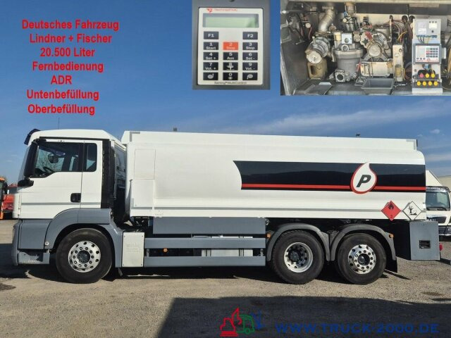 MAN 26.400 Lindner Fischer 20500l ADR Untenbefüllung - 유조트럭 : 사진 1 MAN 26.400 Lindner Fischer 20500l ADR Untenbefüllung - 유조트럭 : 사진 1