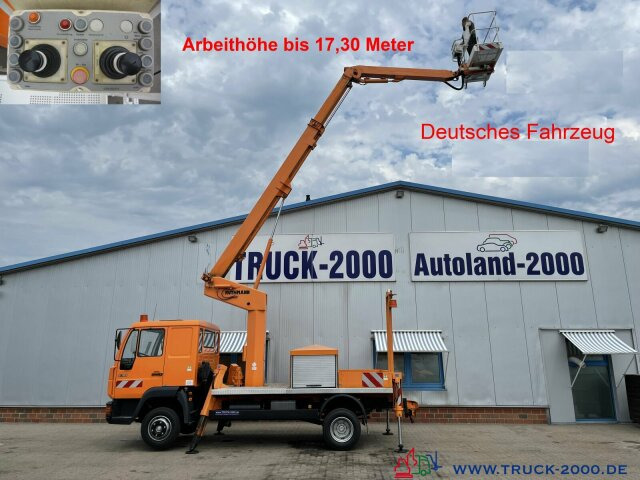 MAN 8.163 Ruthmann 17.3 m Arbeitshöhe 10 m seitlich - 트럭 탑재 고가작업 플랫폼 : 사진 1 MAN 8.163 Ruthmann 17.3 m Arbeitshöhe 10 m seitlich - 트럭 탑재 고가작업 플랫폼 : 사진 1