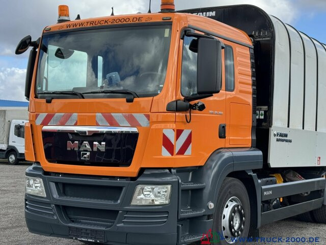 쓰레기차 운반 물 쓰레기 MAN TGS 26.360 Faun Rotopress 22 m³ Zöller Schüttung : 사진 9