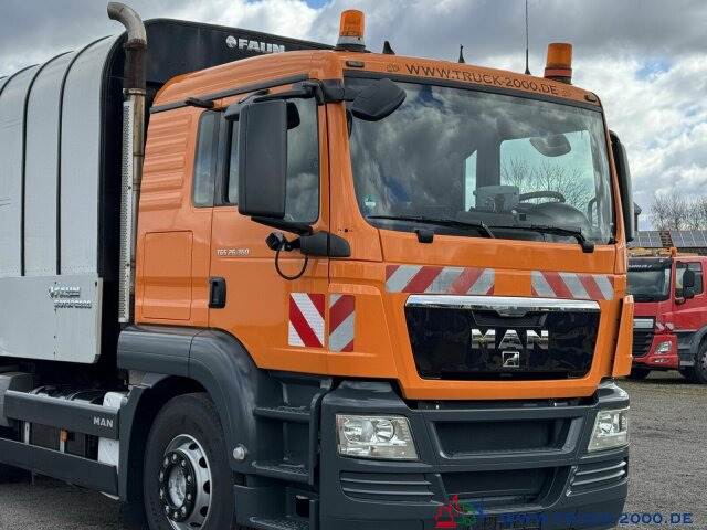 쓰레기차 운반 물 쓰레기 MAN TGS 26.360 Faun Rotopress 22 m³ Zöller Schüttung : 사진 10