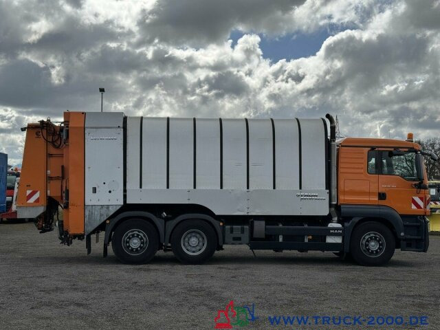 쓰레기차 운반 물 쓰레기 MAN TGS 26.360 Faun Rotopress 22 m³ Zöller Schüttung : 사진 8