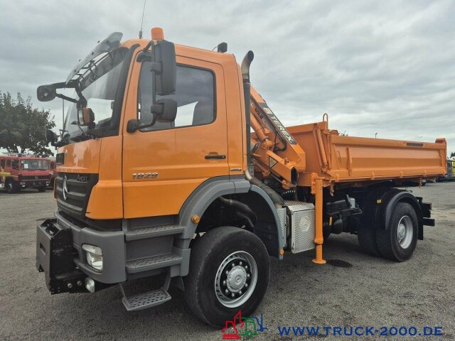 Mercedes-Benz 1829 4x4 Kran Winter Schneeschild Salzstreuer - 덤프트럭, 크레인 트럭 : 사진 5 Mercedes-Benz 1829 4x4 Kran Winter Schneeschild Salzstreuer - 덤프트럭, 크레인 트럭 : 사진 5