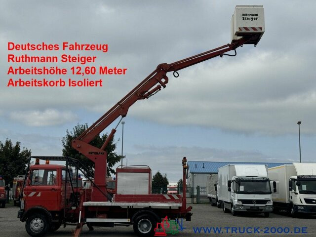Mercedes-Benz 709 D Ruthmann Hubsteiger Arbeitshöhe 12,60 m - 트럭 탑재 고가작업 플랫폼 : 사진 1 Mercedes-Benz 709 D Ruthmann Hubsteiger Arbeitshöhe 12,60 m - 트럭 탑재 고가작업 플랫폼 : 사진 1
