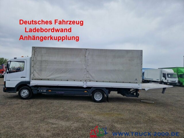 Mercedes-Benz 818 LBW AHK 10.5t. Nur 265.739 KM Schaltgetriebe - 커튼사이더 트럭 : 사진 1 Mercedes-Benz 818 LBW AHK 10.5t. Nur 265.739 KM Schaltgetriebe - 커튼사이더 트럭 : 사진 1