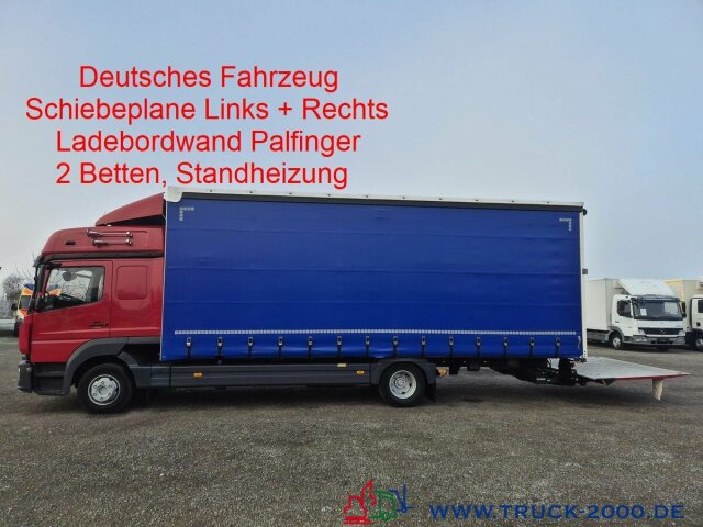 Mercedes-Benz 823 Schiebeplane L+R LBW nur 164TKM Gr.Haus 1.Hd - 커튼 사이드 밴 : 사진 1 Mercedes-Benz 823 Schiebeplane L+R LBW nur 164TKM Gr.Haus 1.Hd - 커튼 사이드 밴 : 사진 1