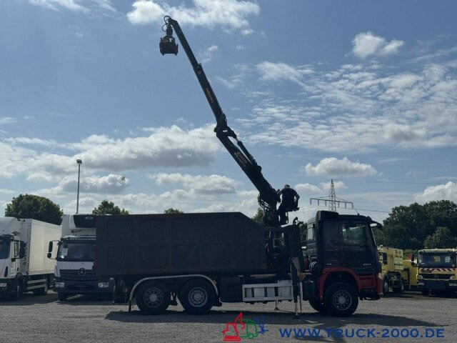 Mercedes-Benz Actros 2544 Meiller 20.65+ Mulde Kran 7,3m=1,4t. - 후크 리프트 트럭, 크레인 트럭 : 사진 4 Mercedes-Benz Actros 2544 Meiller 20.65+ Mulde Kran 7,3m=1,4t. - 후크 리프트 트럭, 크레인 트럭 : 사진 4
