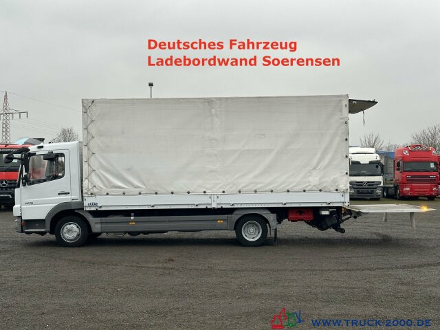 Mercedes-Benz Atego 816 Pritsche Plane LBW Original 113.559km - 커튼사이더 트럭 : 사진 1 Mercedes-Benz Atego 816 Pritsche Plane LBW Original 113.559km - 커튼사이더 트럭 : 사진 1