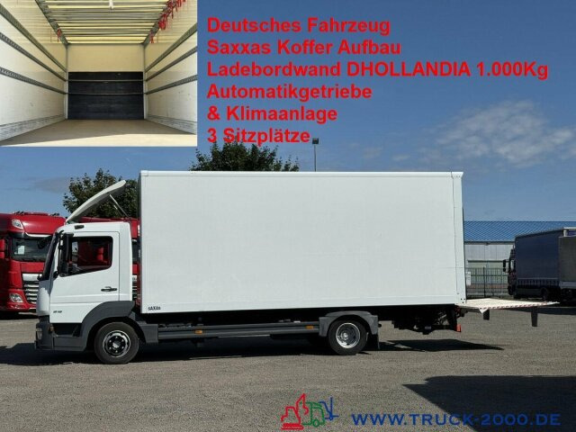 Mercedes-Benz Atego 818 Koffer LBW DHOLLANDIA 1.000kg 3 Sitze - 박스 밴 : 사진 1 Mercedes-Benz Atego 818 Koffer LBW DHOLLANDIA 1.000kg 3 Sitze - 박스 밴 : 사진 1