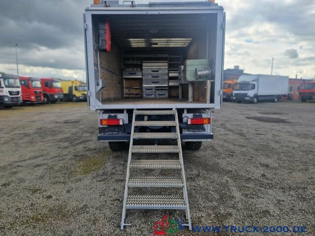 Mercedes-Benz Atego 824 4x4 Ideal Werkstatt-Wohn-Expeditionsmobil - 박스 트럭 : 사진 3 Mercedes-Benz Atego 824 4x4 Ideal Werkstatt-Wohn-Expeditionsmobil - 박스 트럭 : 사진 3