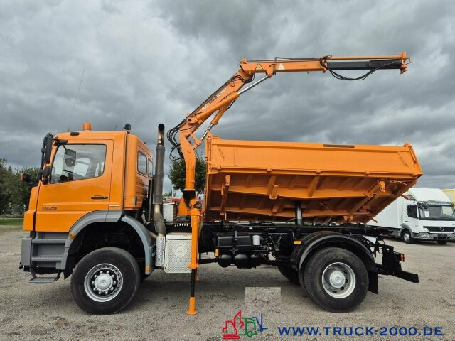Mercedes-Benz Axor 1829 4x4 Atlas65.2 Kran Kommunal Austattung - 덤프트럭, 크레인 트럭 : 사진 2 Mercedes-Benz Axor 1829 4x4 Atlas65.2 Kran Kommunal Austattung - 덤프트럭, 크레인 트럭 : 사진 2