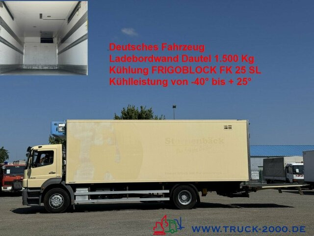 Mercedes-Benz Axor 1829 Frigoblock Tiefkühlung -40° Dautel LBW - 냉동탑차 : 사진 1 Mercedes-Benz Axor 1829 Frigoblock Tiefkühlung -40° Dautel LBW - 냉동탑차 : 사진 1