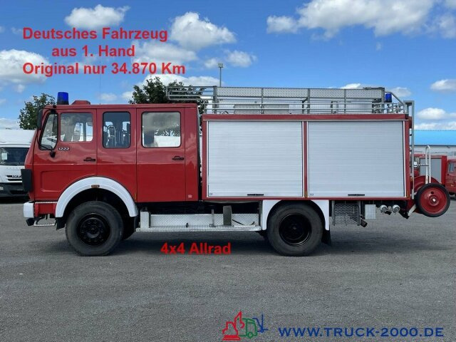 Mercedes-Benz LK 1222 4x4 Ziegler Feuerwehr 1620 L.Tank +Pumpe - 박스 트럭 : 사진 1 Mercedes-Benz LK 1222 4x4 Ziegler Feuerwehr 1620 L.Tank +Pumpe - 박스 트럭 : 사진 1