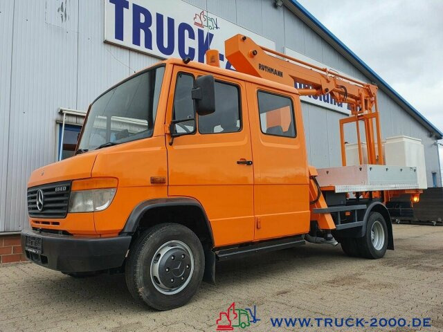Mercedes-Benz Vario 614 Ruthmann 12m Arbeitsbühne 1000V Isol. - 트럭 탑재 고가작업 플랫폼 : 사진 3 Mercedes-Benz Vario 614 Ruthmann 12m Arbeitsbühne 1000V Isol. - 트럭 탑재 고가작업 플랫폼 : 사진 3