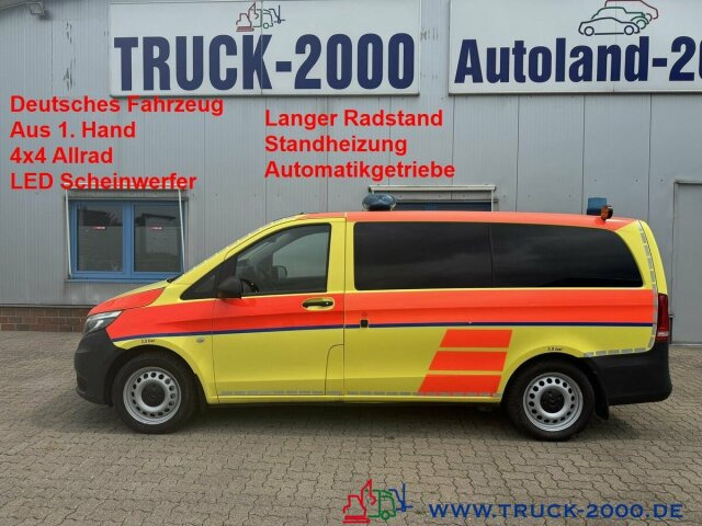 Mercedes-Benz Vito 116 CDI 4x4 Notarzt Rettung Ambulance - 구급차 : 사진 1 Mercedes-Benz Vito 116 CDI 4x4 Notarzt Rettung Ambulance - 구급차 : 사진 1