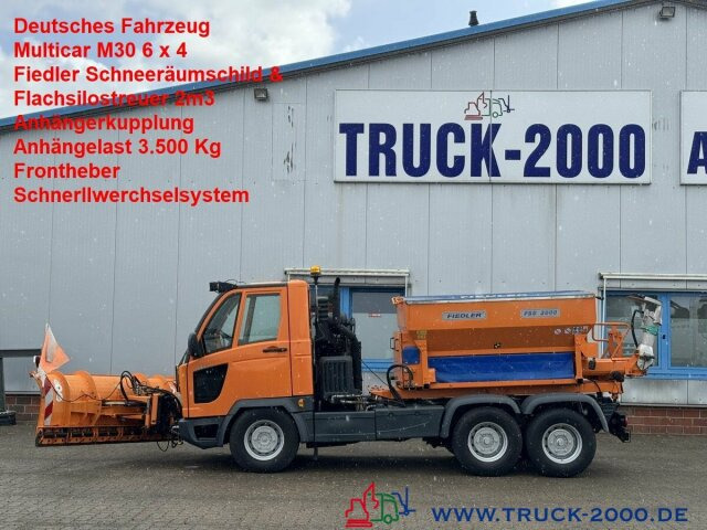 Multicar M30 6x4 3 Achsen Winterdienst Schild +Streuer - 밴 : 사진 1 Multicar M30 6x4 3 Achsen Winterdienst Schild +Streuer - 밴 : 사진 1