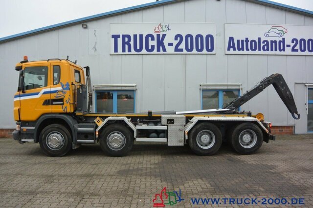 Scania G 480 8x4 24 T Retarder Deutscher LKW - 후크 리프트 트럭 : 사진 4 Scania G 480 8x4 24 T Retarder Deutscher LKW - 후크 리프트 트럭 : 사진 4