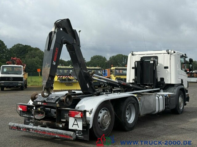 Scania P 410 Hiab Lenkbare Nachlauf Liftachse Nur162TKM - 후크 리프트 트럭 : 사진 4 Scania P 410 Hiab Lenkbare Nachlauf Liftachse Nur162TKM - 후크 리프트 트럭 : 사진 4