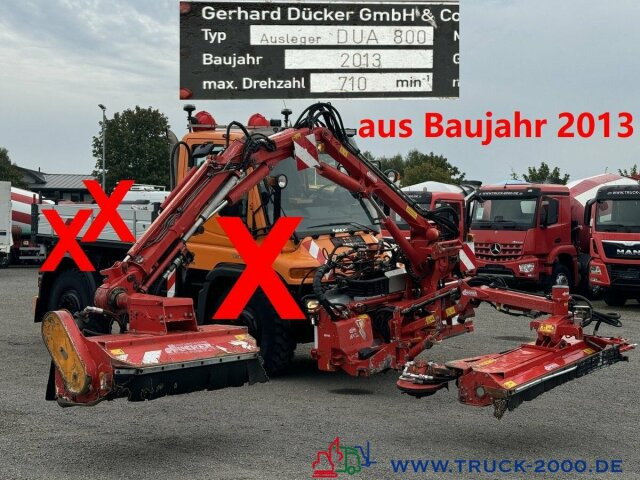Unimog Dücker Mähkombi RSM Mäher Ausleger DUA800 - 트럭 : 사진 1 Unimog Dücker Mähkombi RSM Mäher Ausleger DUA800 - 트럭 : 사진 1