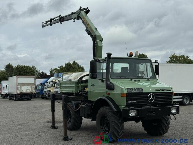 Unimog U 1400 Kran PK 7000B Kran 5+6 Steuerkreis + AHK - 밴 : 사진 2 Unimog U 1400 Kran PK 7000B Kran 5+6 Steuerkreis + AHK - 밴 : 사진 2
