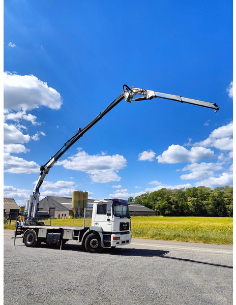 MAN 18.410 F2000 Cormach 22000 E4F + jib - 드롭사이드/ 플랫베드 트럭, 크레인 트럭 : 사진 4 MAN 18.410 F2000 Cormach 22000 E4F + jib - 드롭사이드/ 플랫베드 트럭, 크레인 트럭 : 사진 4
