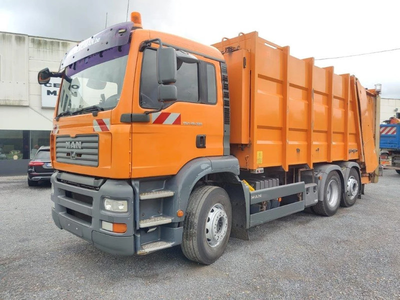 MAN TGA 26.320 6x2 garbage truck ZOELLER - 쓰레기차 : 사진 1 MAN TGA 26.320 6x2 garbage truck ZOELLER - 쓰레기차 : 사진 1
