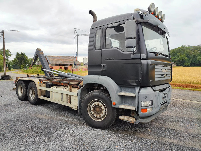 MAN TGA 26.350 6x4 Container AJK Euronorm 3 - 후크 리프트 트럭 : 사진 1 MAN TGA 26.350 6x4 Container AJK Euronorm 3 - 후크 리프트 트럭 : 사진 1