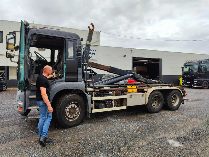 MAN TGA 26.350 6x4 Container AJK Euronorm 3 - 후크 리프트 트럭 : 사진 5 MAN TGA 26.350 6x4 Container AJK Euronorm 3 - 후크 리프트 트럭 : 사진 5