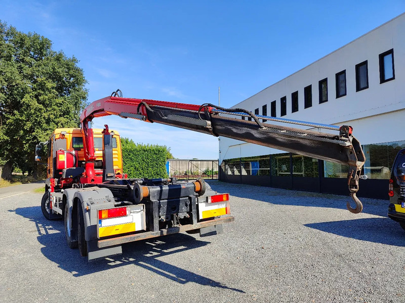 MAN TGA 28.310 Container / Fassi F130 - 후크 리프트 트럭, 크레인 트럭 : 사진 2 MAN TGA 28.310 Container / Fassi F130 - 후크 리프트 트럭, 크레인 트럭 : 사진 2