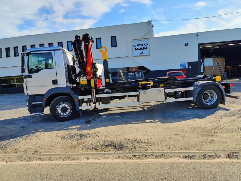 MAN TGM 18.290 Container + Palfinger PK13001 - 후크 리프트 트럭, 크레인 트럭 : 사진 4 MAN TGM 18.290 Container + Palfinger PK13001 - 후크 리프트 트럭, 크레인 트럭 : 사진 4