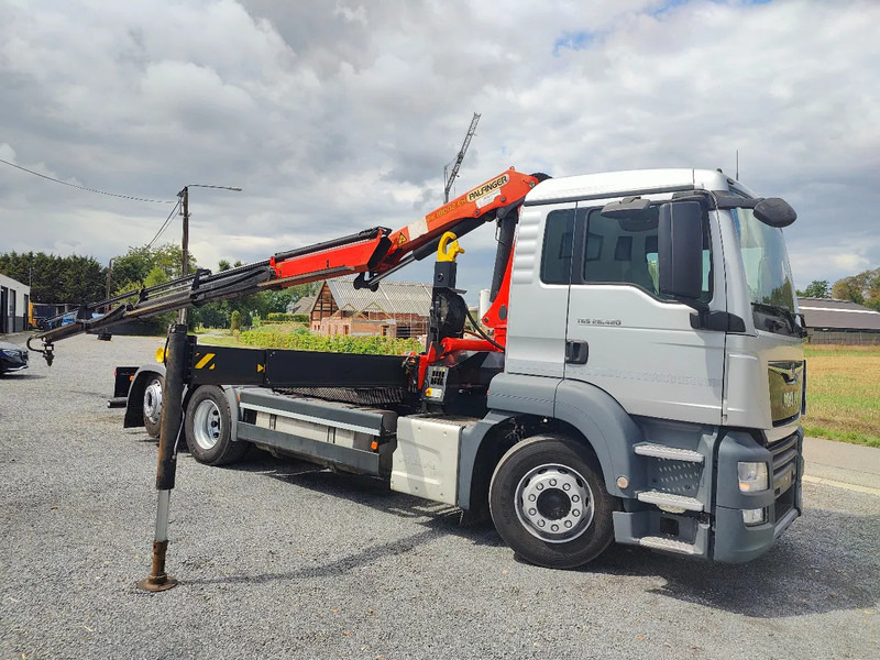 MAN TGS 26.420 Container / Palfinger PK18002 - 후크 리프트 트럭, 크레인 트럭 : 사진 3 MAN TGS 26.420 Container / Palfinger PK18002 - 후크 리프트 트럭, 크레인 트럭 : 사진 3