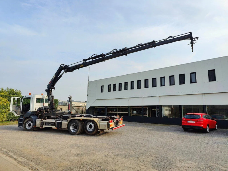 Mercedes-Benz Axor 2536 Euro5 container multilift crane HIAB 220 - 후크 리프트 트럭, 크레인 트럭 : 사진 4 Mercedes-Benz Axor 2536 Euro5 container multilift crane HIAB 220 - 후크 리프트 트럭, 크레인 트럭 : 사진 4