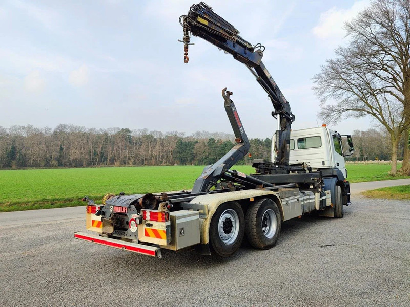 Mercedes-Benz Axor 2536 Euro5 container multilift crane HIAB 220 - 후크 리프트 트럭, 크레인 트럭 : 사진 3 Mercedes-Benz Axor 2536 Euro5 container multilift crane HIAB 220 - 후크 리프트 트럭, 크레인 트럭 : 사진 3